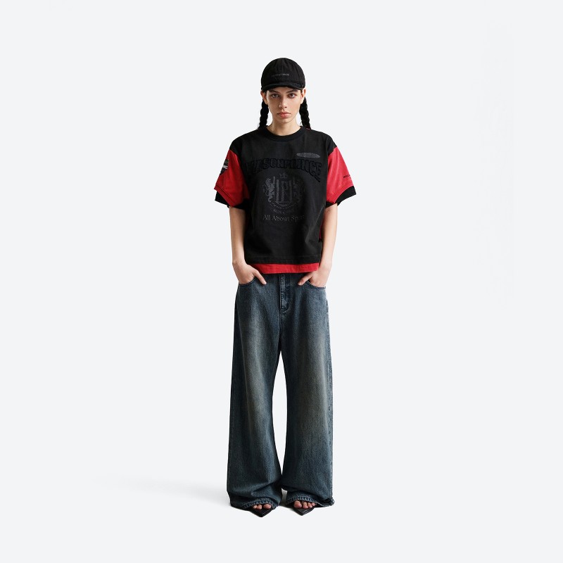 Retro Patchwork T-shirt
